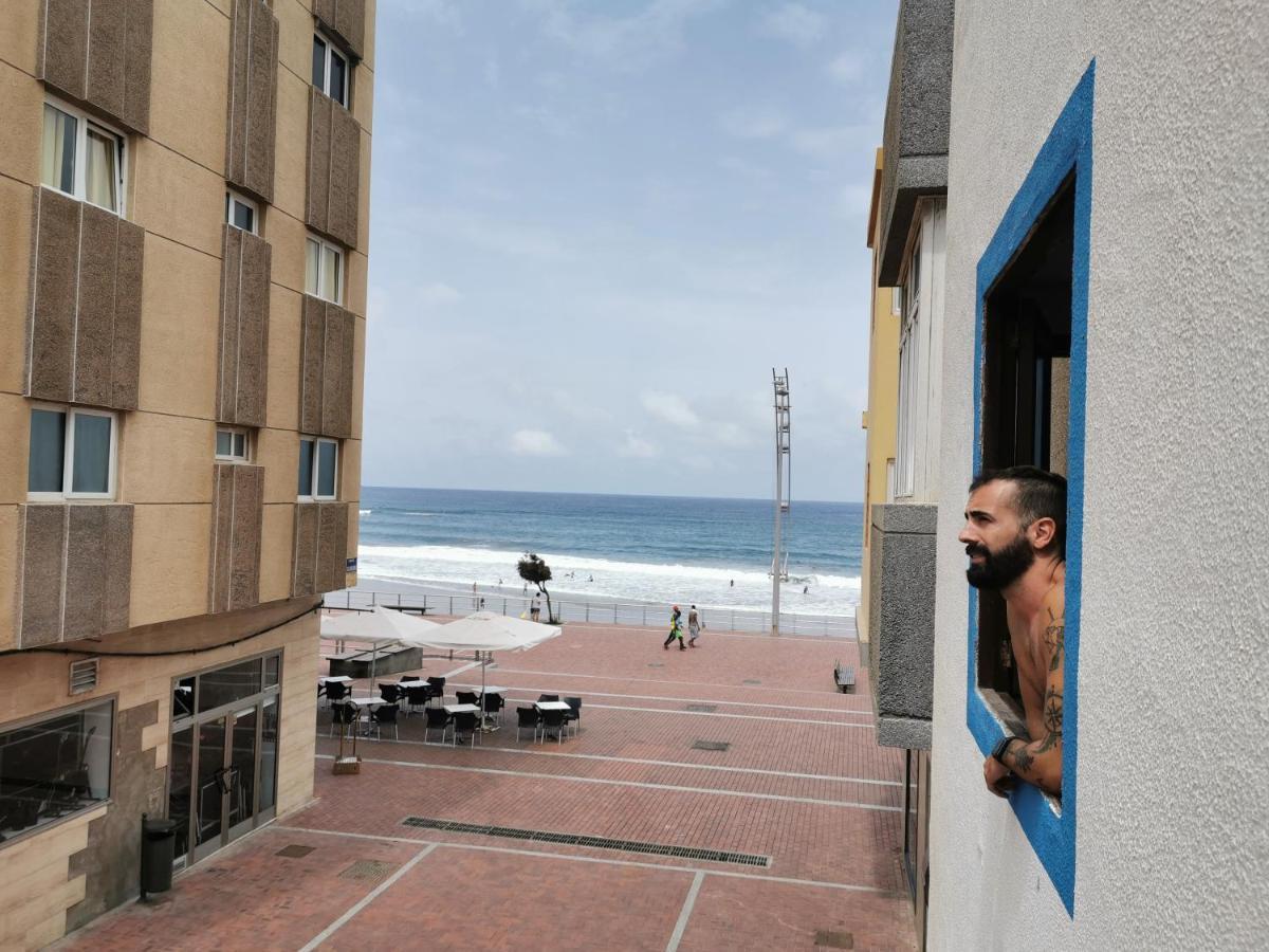 La Ventana Azul Surf Hostel Las Palmas de Gran Canaria Exterior foto